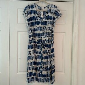 NWT Shibori-style tie dye dress